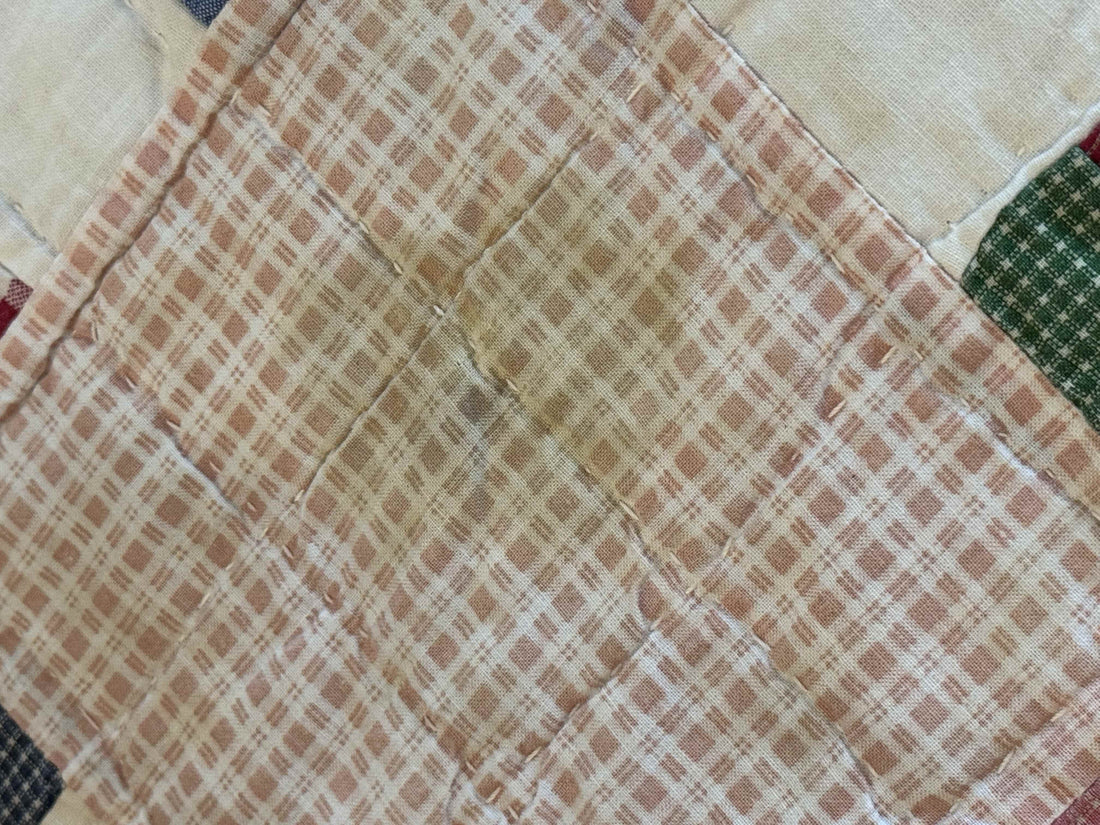 Old Stains, Honest Disclosure, and the Real Risk of Vintage\Antique Quilts