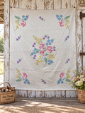 Vintage Quilt Autumn Bouquet Kit Quilt