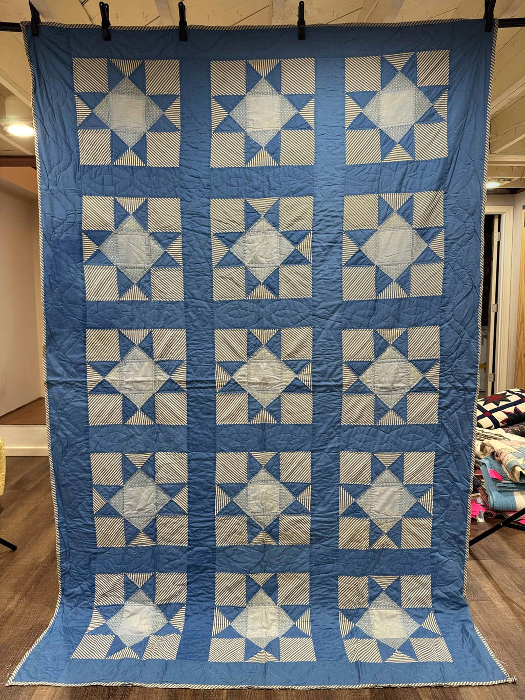 **SOLD Vintage Quilt Ohio Star  SOLD**