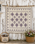 Vintage Quilt Spanish Rose Cross Stitch Kit