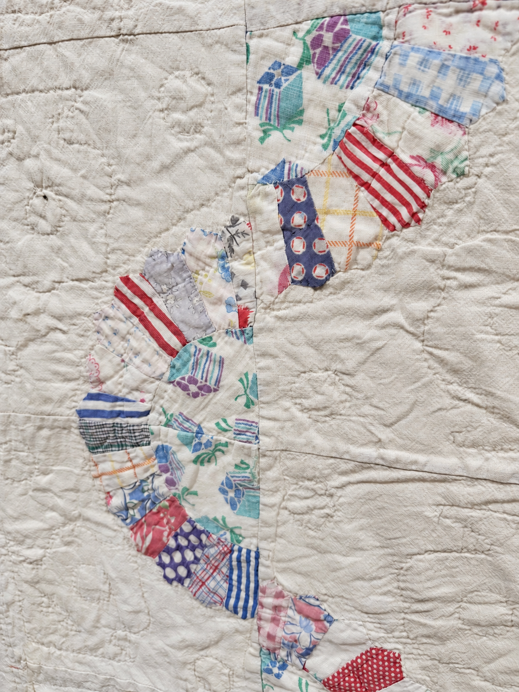 **SOLD Vintage Quilt Whirling Fan Variation SOLD**