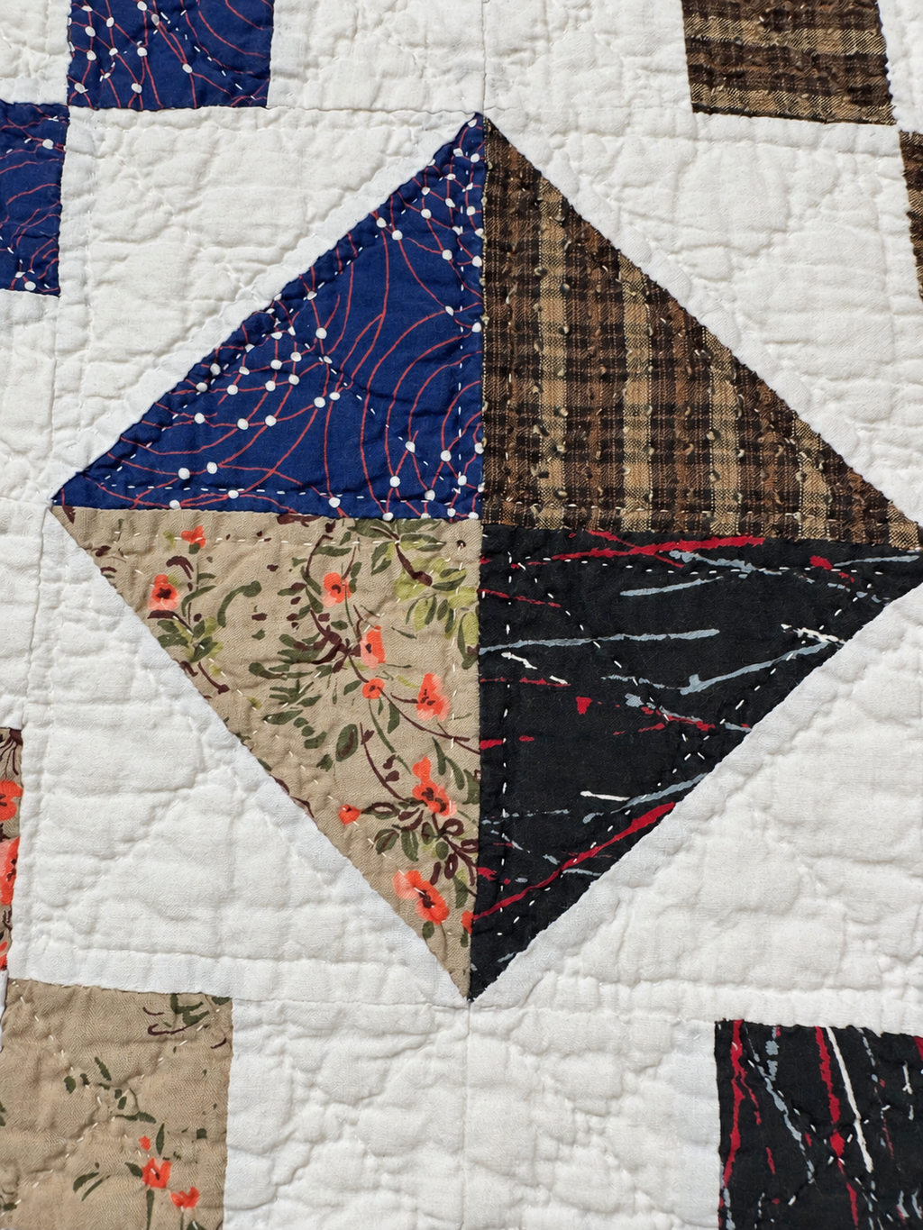 **SOLD Vintage Quilt Scrappy Jewel Box  SOLD**