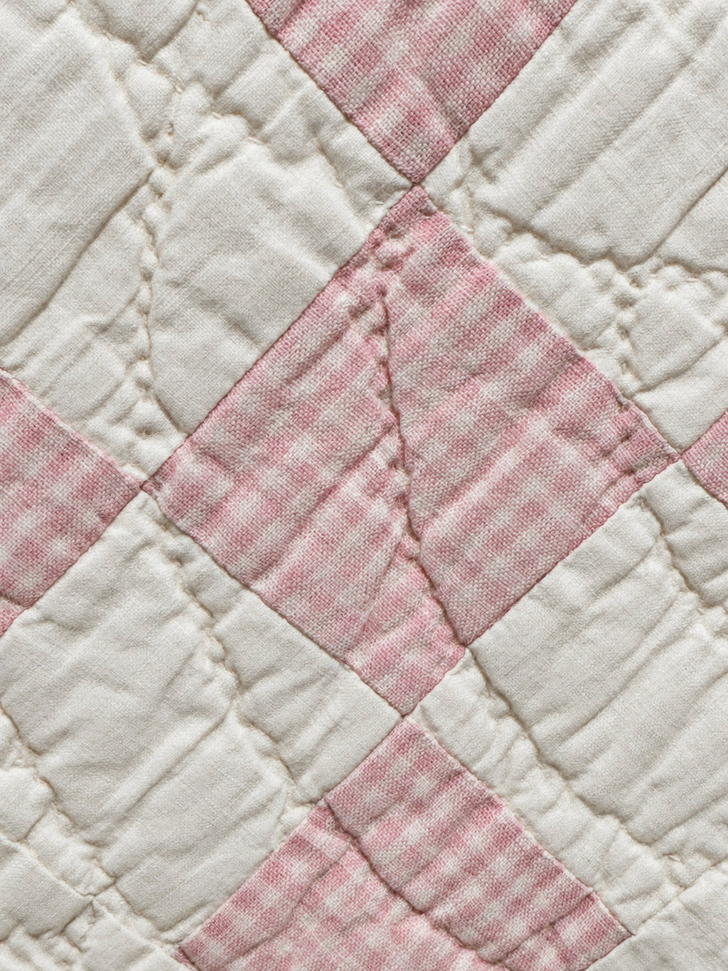 **SOLD Antique Quilt Pink Irish Chain SOLD**