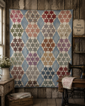 Vintage Blue Seven Sister's Quilt **SOLD**