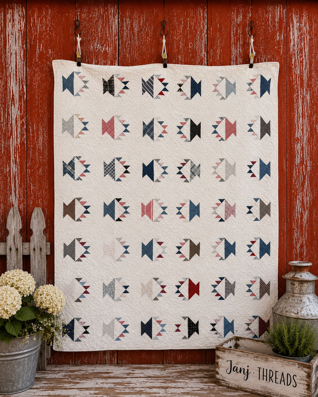 Vintage Classic Basket Quilt