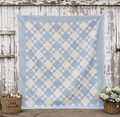 **SOLD** Vintage Old Mill Wheel Quilt **SOLD**