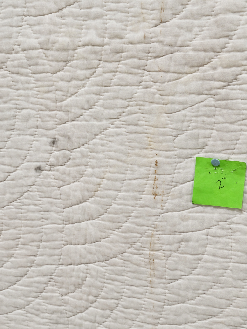 **SOLD Antique Quilt Pink Irish Chain SOLD**