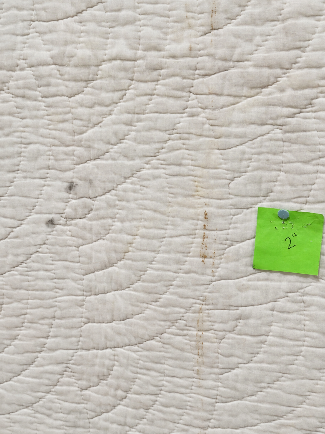 **SOLD Antique Quilt Pink Irish Chain SOLD**