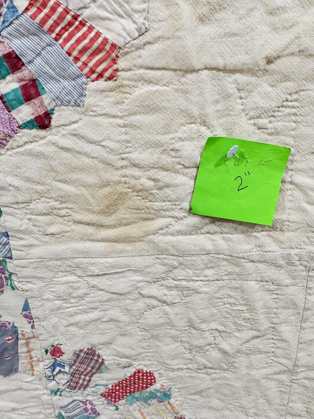**SOLD Vintage Quilt Whirling Fan Variation SOLD**