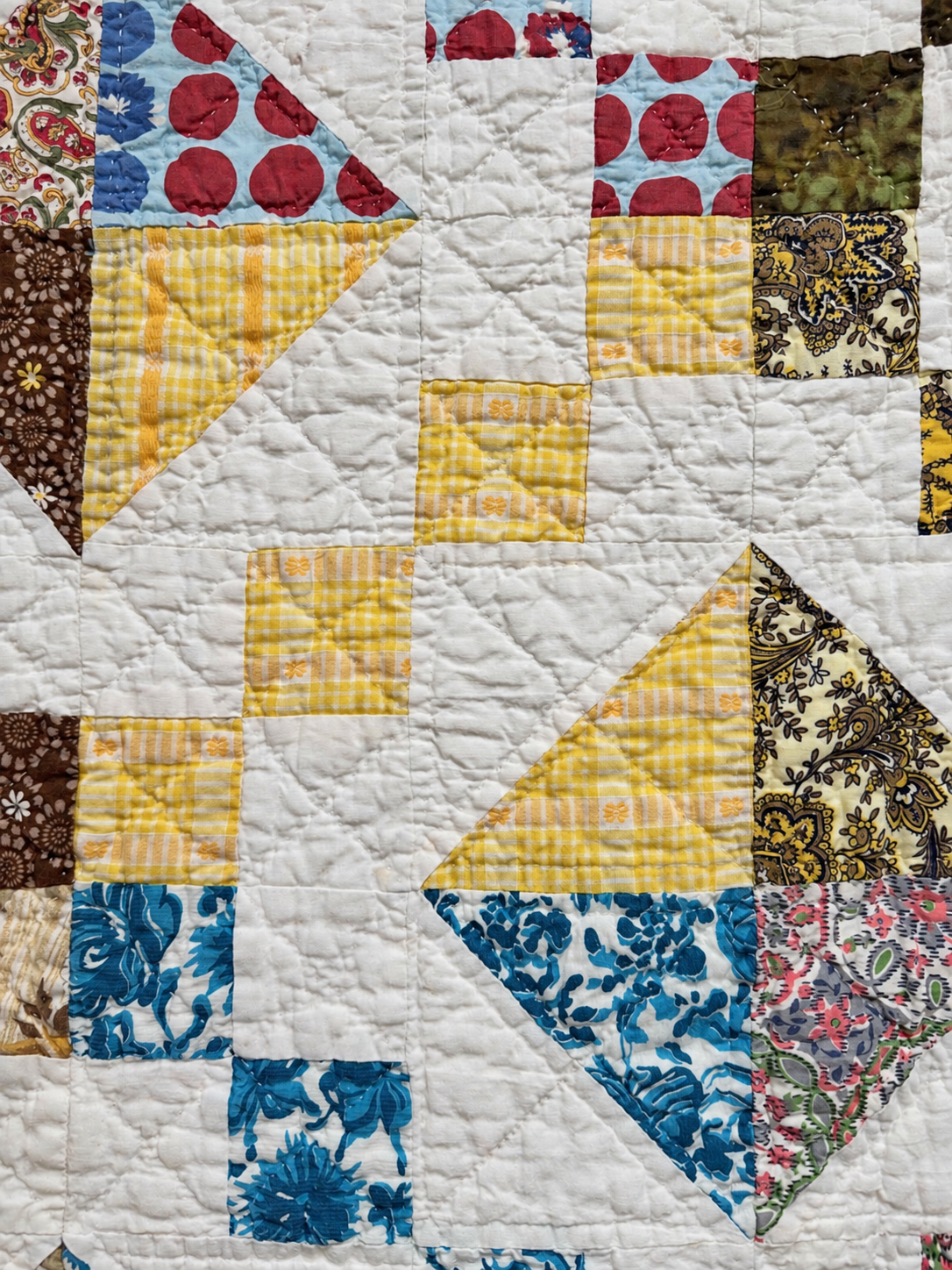 **SOLD Vintage Quilt Scrappy Jewel Box  SOLD**