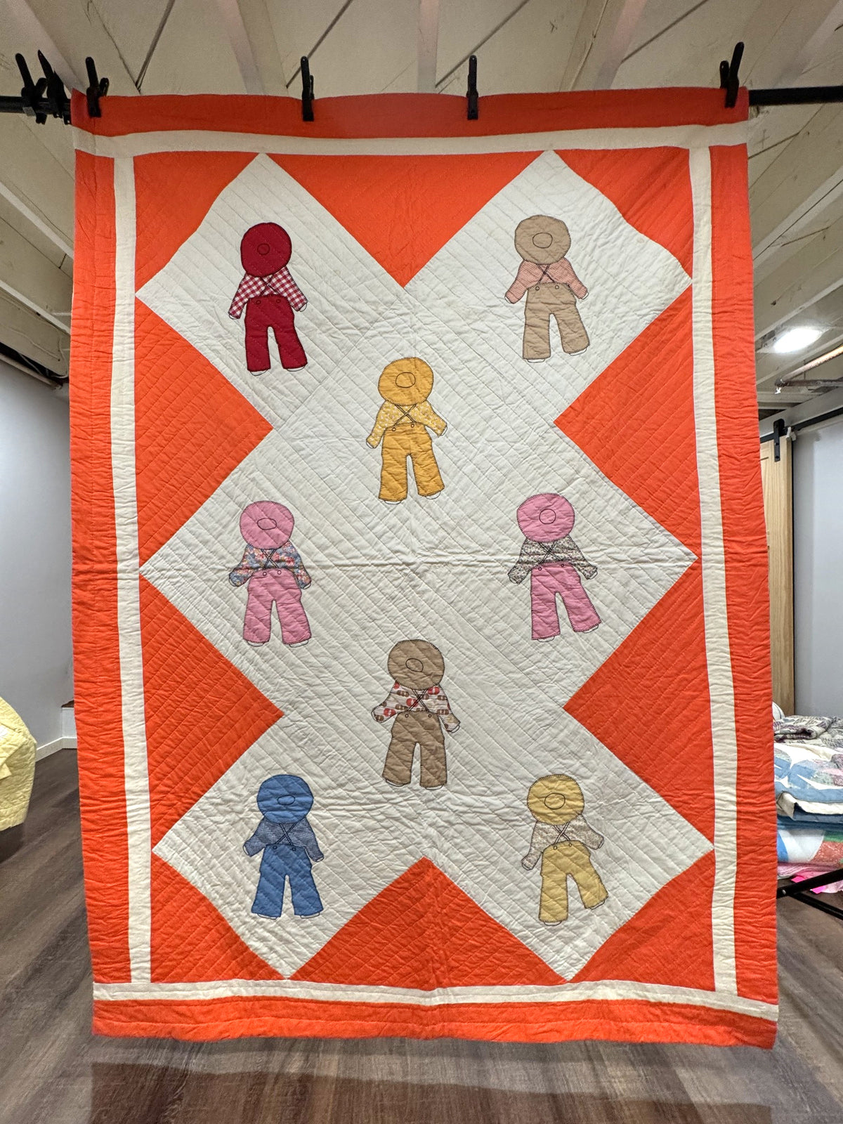 Vintage Quilt Overall Sam