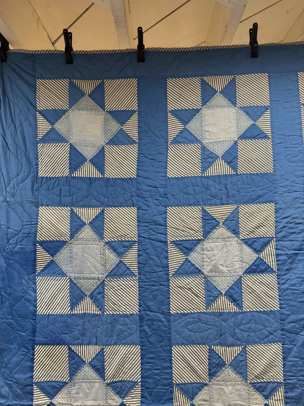 **SOLD Vintage Quilt Ohio Star  SOLD**