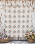 Vintage Double Wedding Ring Quilt