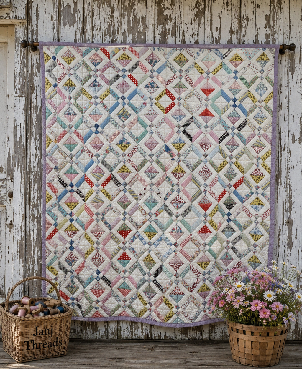 Vintage Quilt Betty's Delight