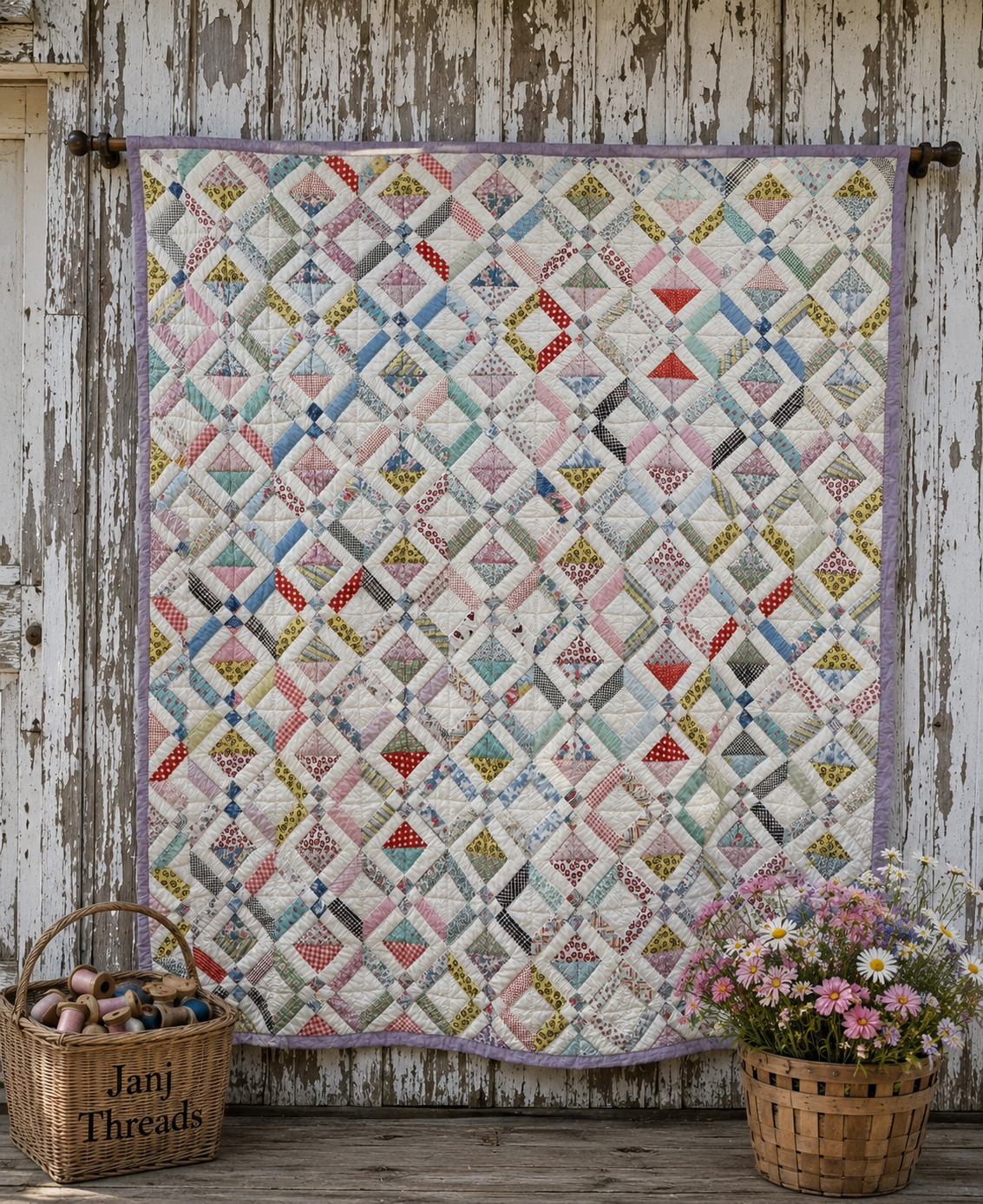 Vintage Quilt Betty's Delight
