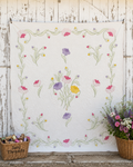 Vintage Quilt Yankee Garden Floral Applique