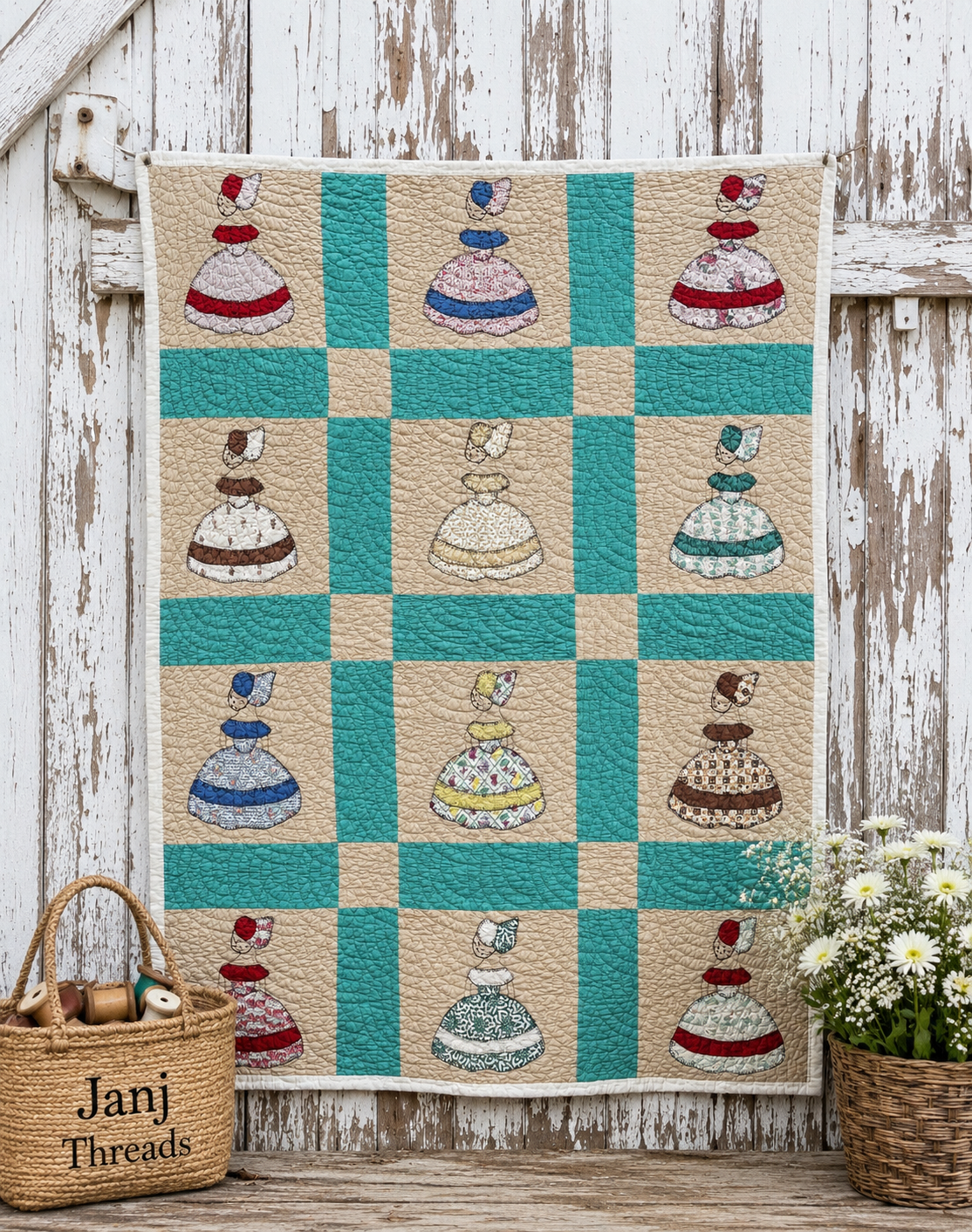 Sunbonnet Sue Quilt