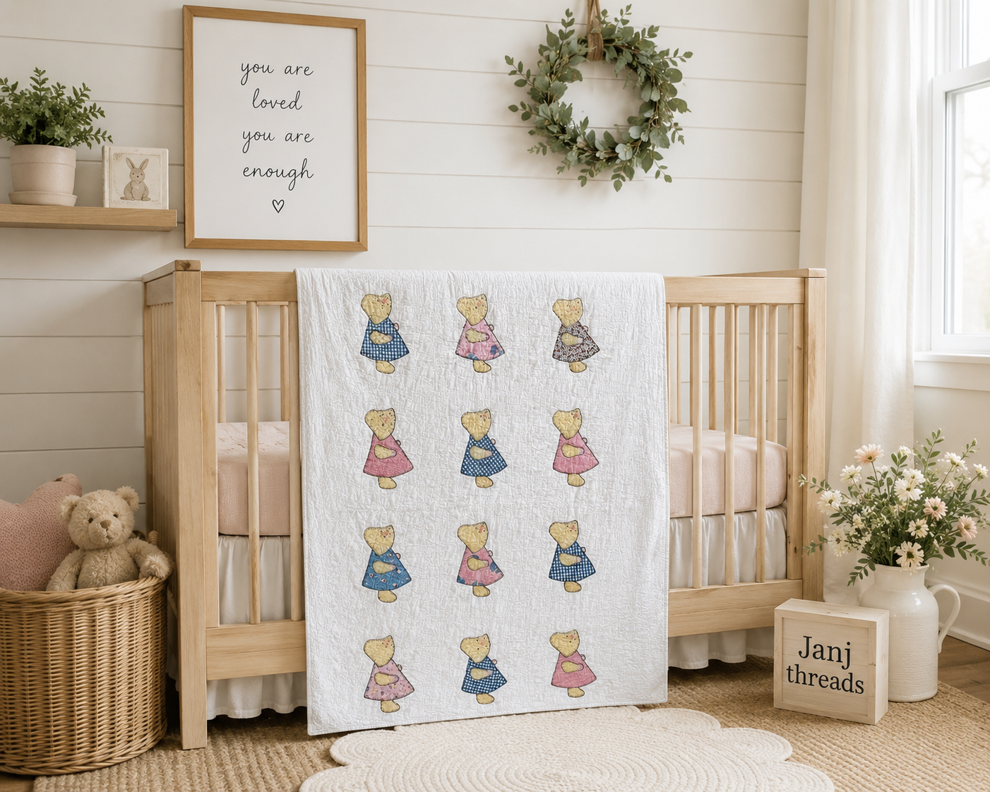 **SOLD Vintage Sunbonnet Sue Quilt  SOLD**