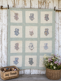 **SOLD Vintage Quilt Sunbonnet Sue Crib Size SOLD**