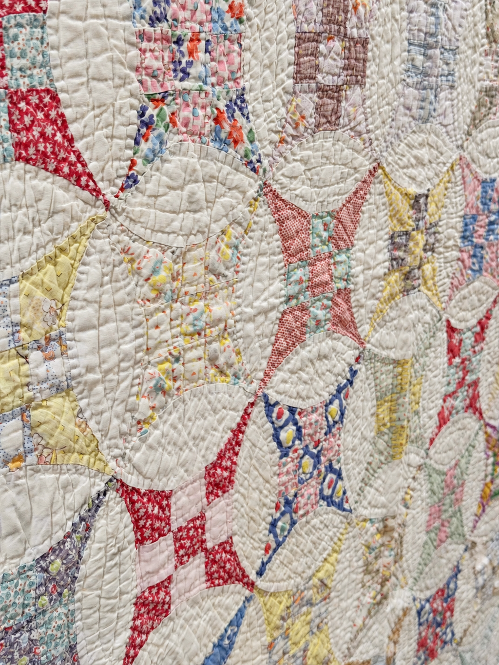 Vintage Quilt Glorified Nine Patch