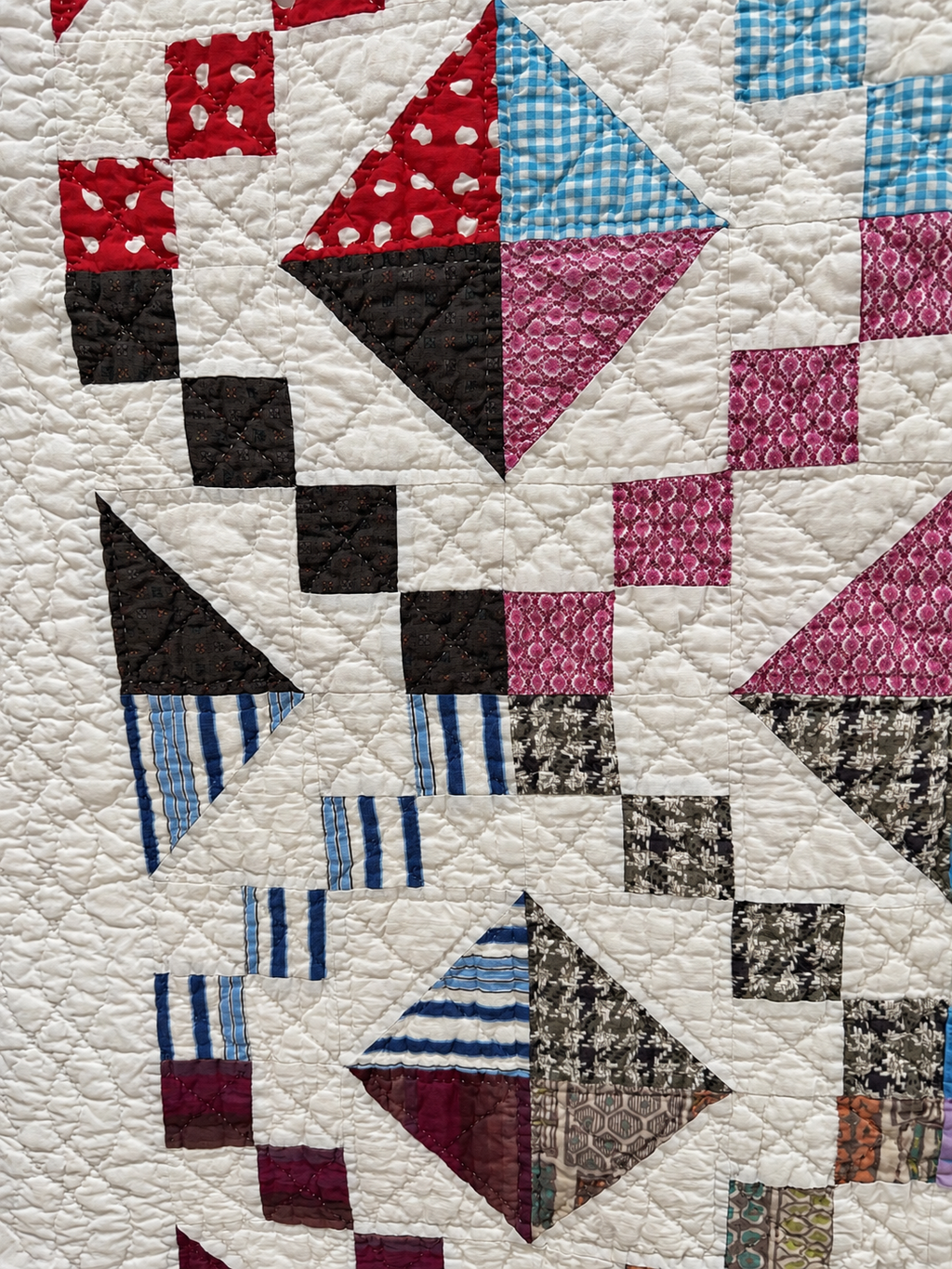 **SOLD Vintage Quilt Scrappy Jewel Box  SOLD**