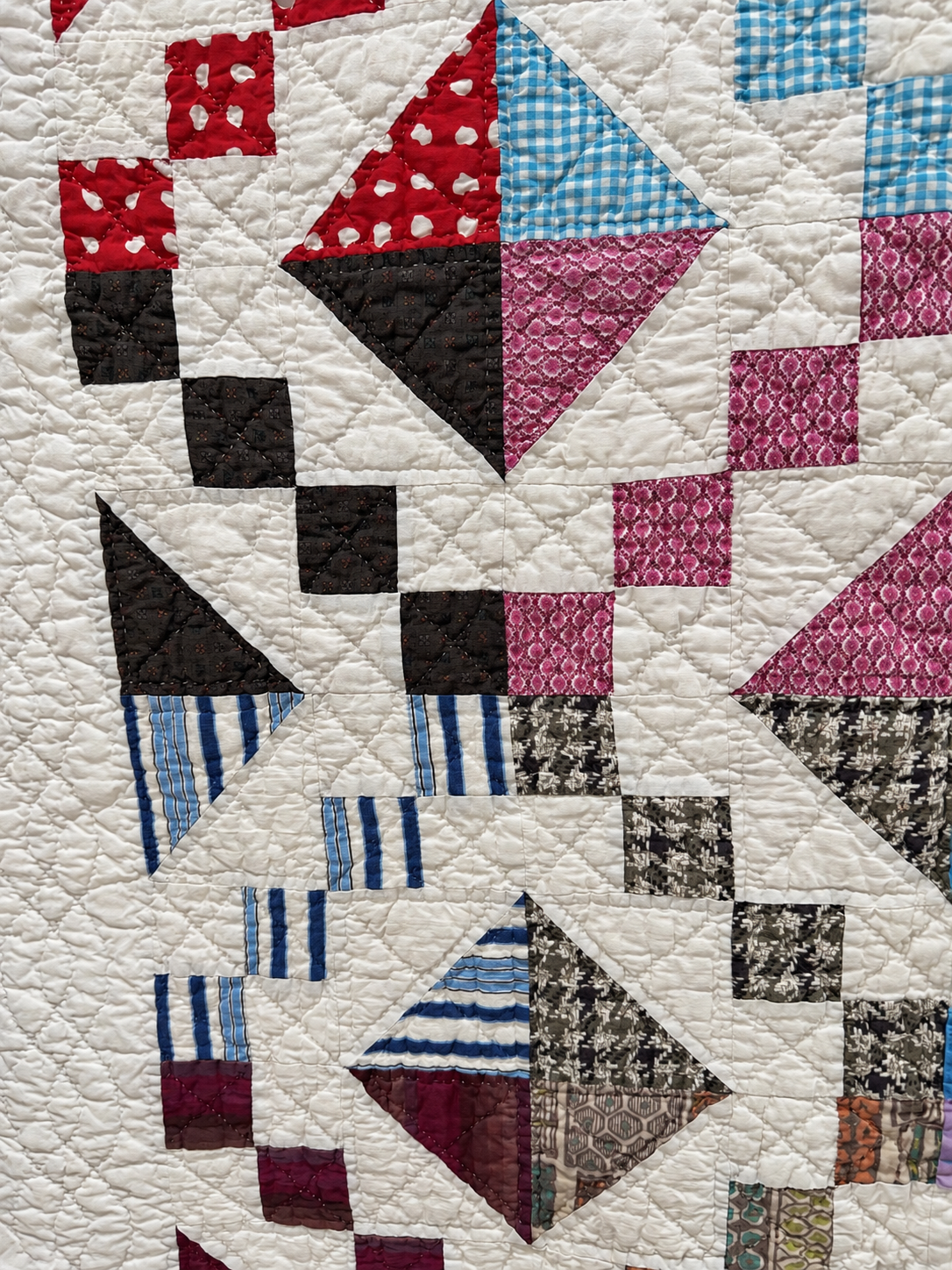 **SOLD Vintage Quilt Scrappy Jewel Box  SOLD**