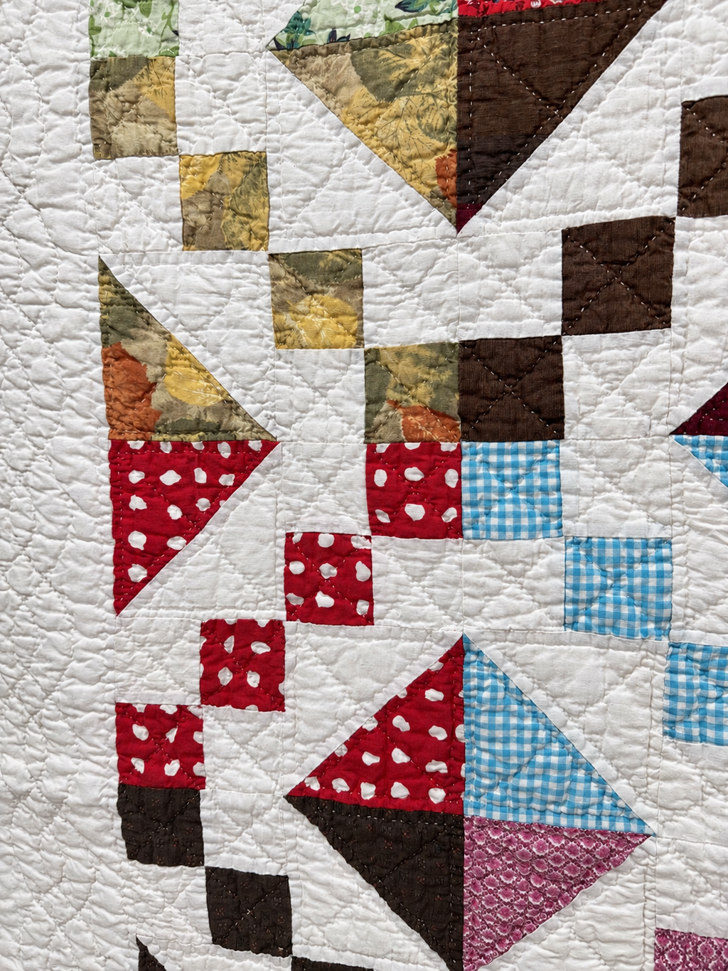 **SOLD Vintage Quilt Scrappy Jewel Box  SOLD**