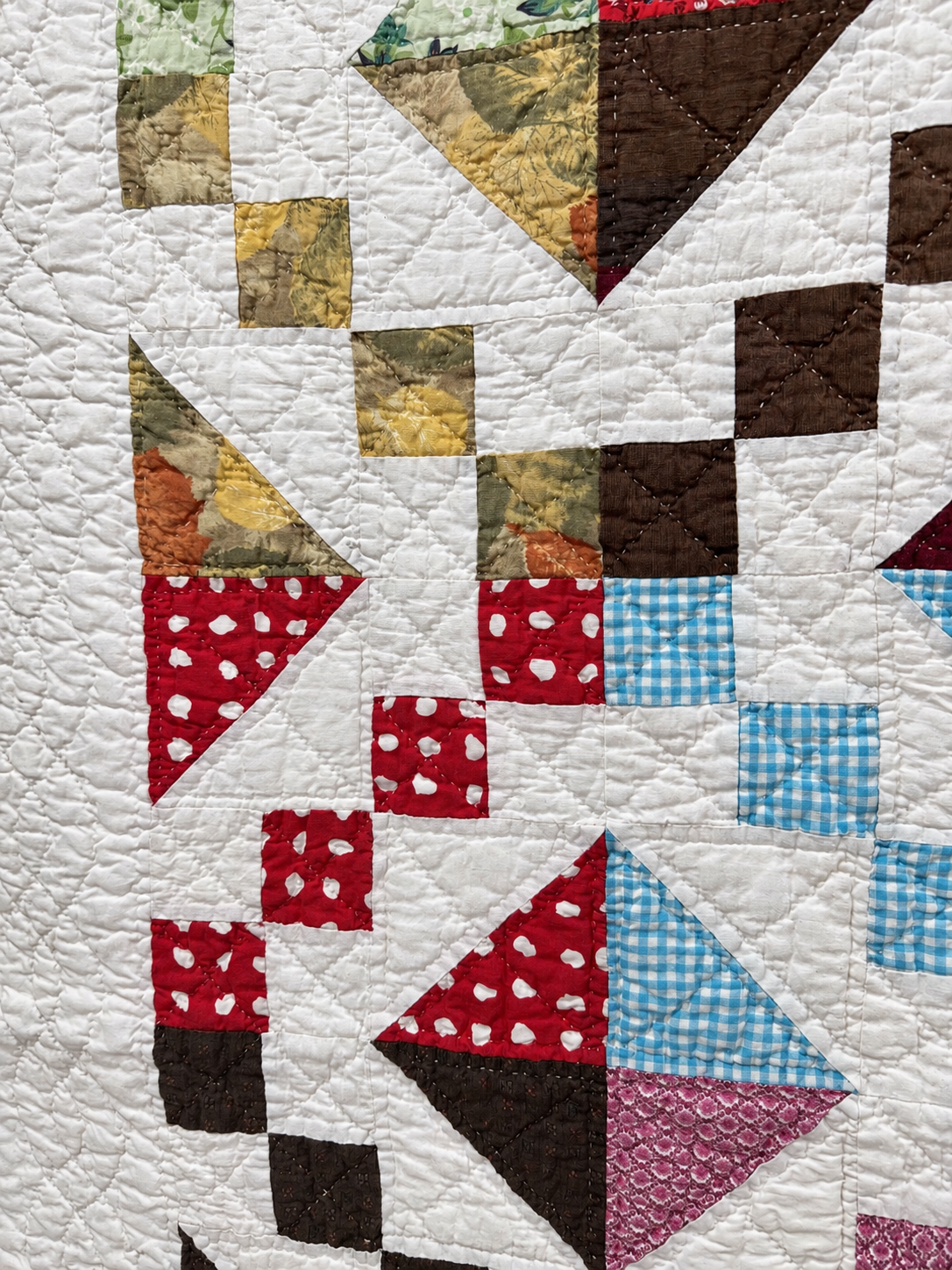 **SOLD Vintage Quilt Scrappy Jewel Box  SOLD**