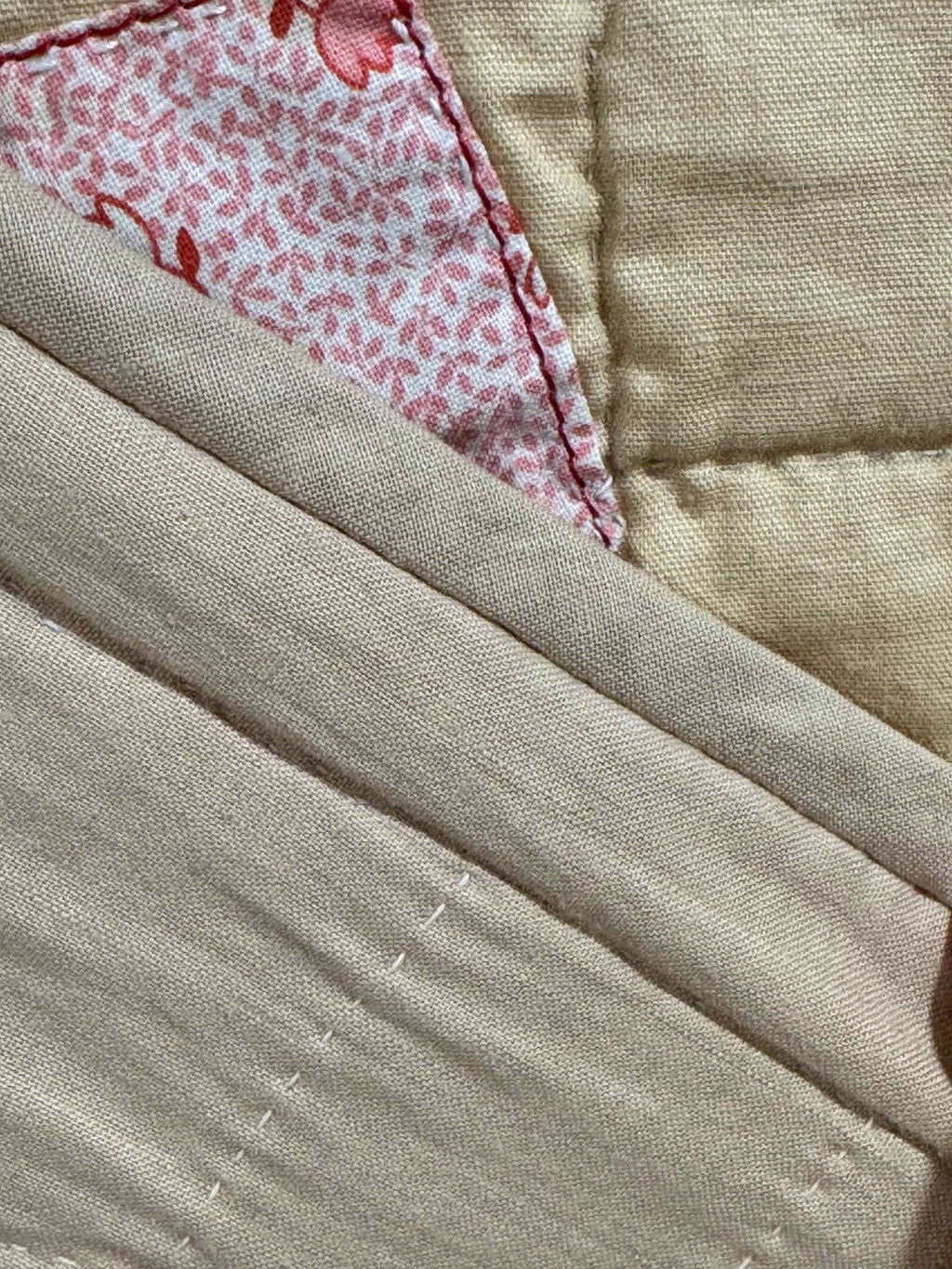 **SOLD Vintage Quilt Sunbonnet Sue with Polka Dots SOLD**