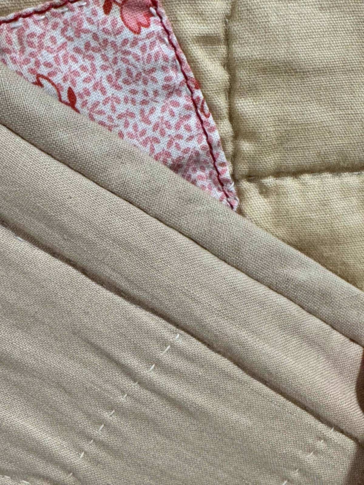 **SOLD Vintage Quilt Sunbonnet Sue with Polka Dots SOLD**