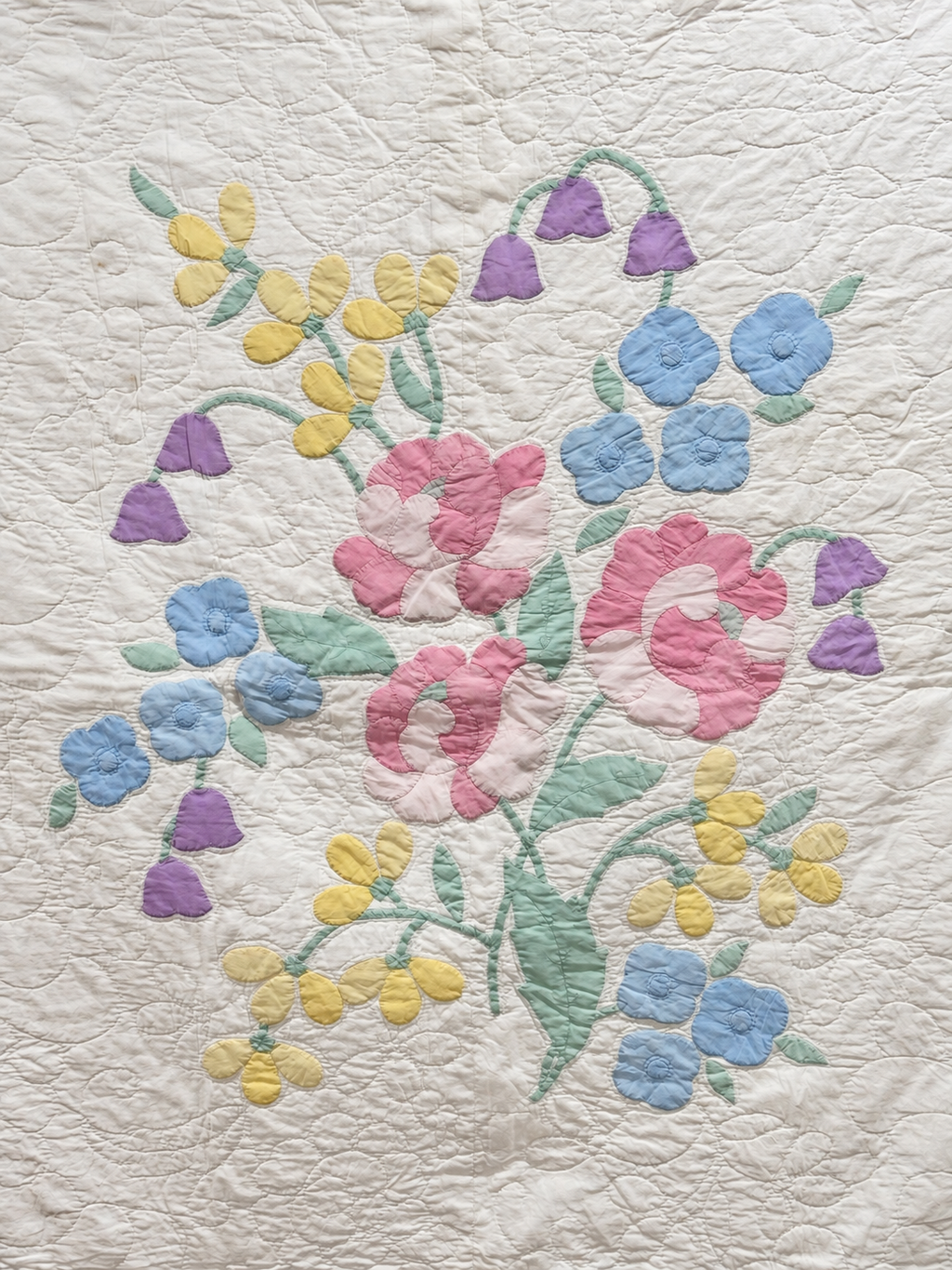 Vintage Quilt Autumn Bouquet Kit Quilt