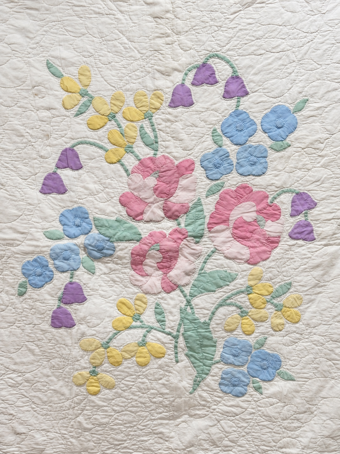 Vintage Quilt Autumn Bouquet Kit Quilt