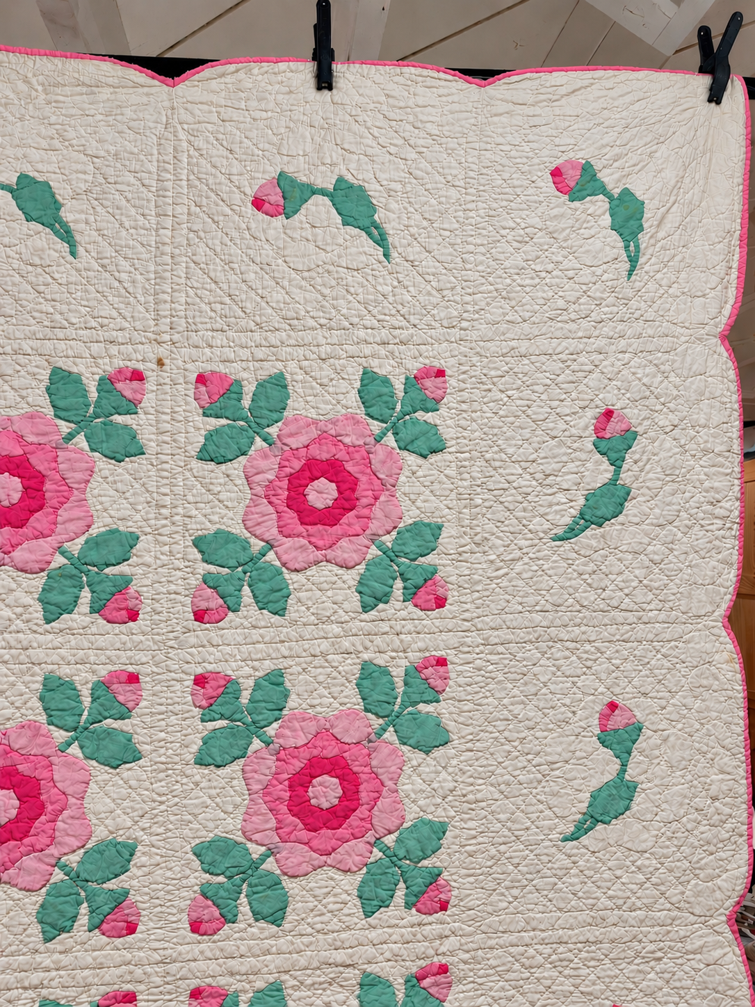 Vintage Quilt Mountain Rose Quilt Kit