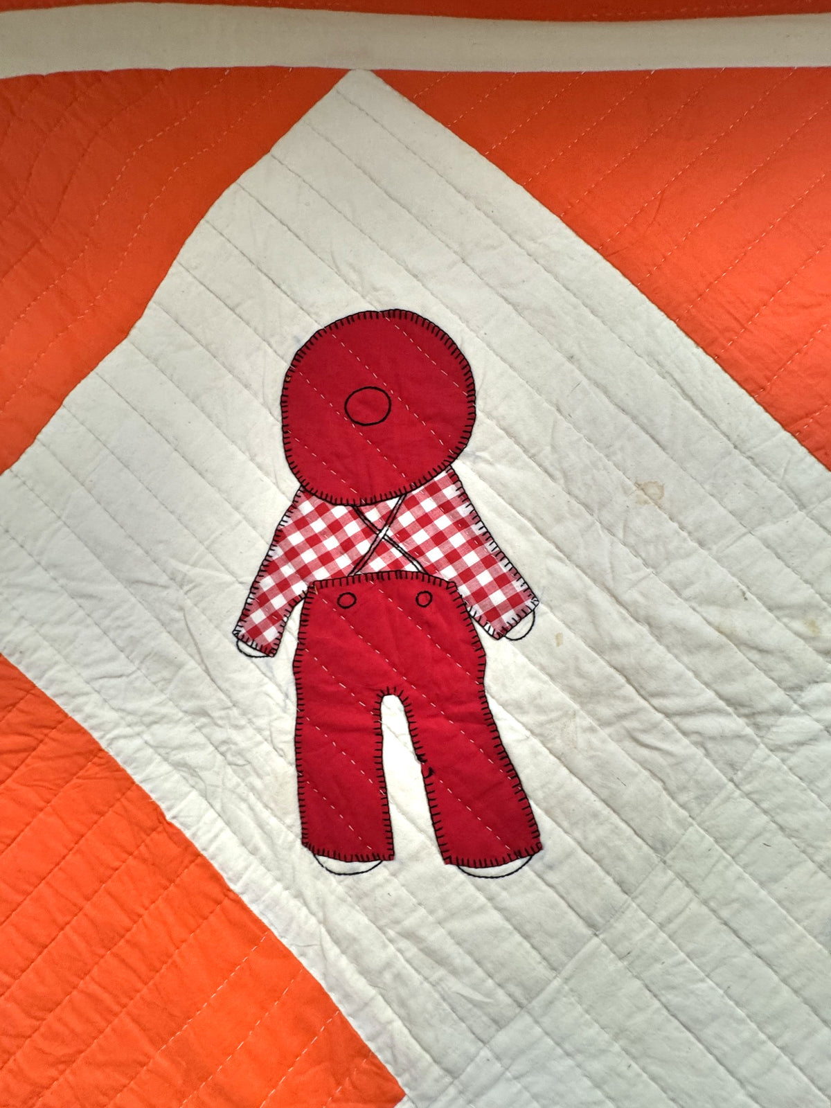 Vintage Quilt Overall Sam
