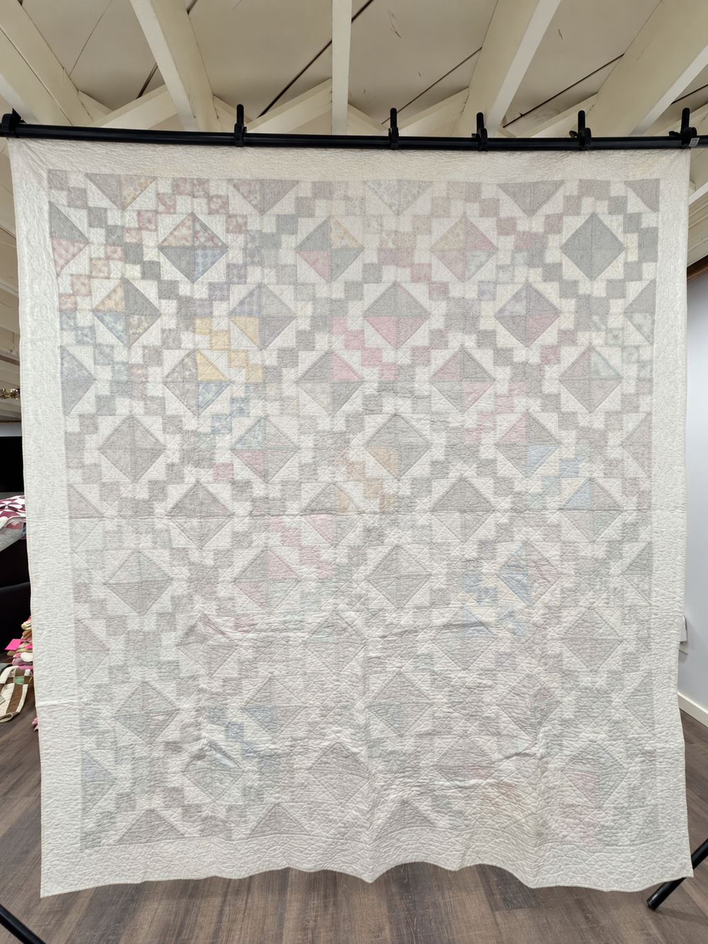 **SOLD Vintage Quilt Scrappy Jewel Box  SOLD**