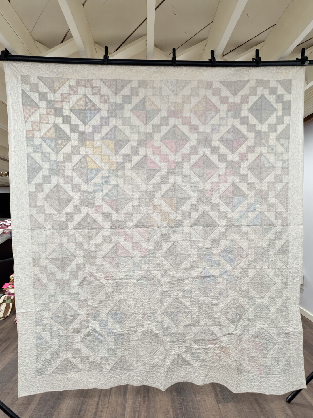 **SOLD Vintage Quilt Scrappy Jewel Box  SOLD**
