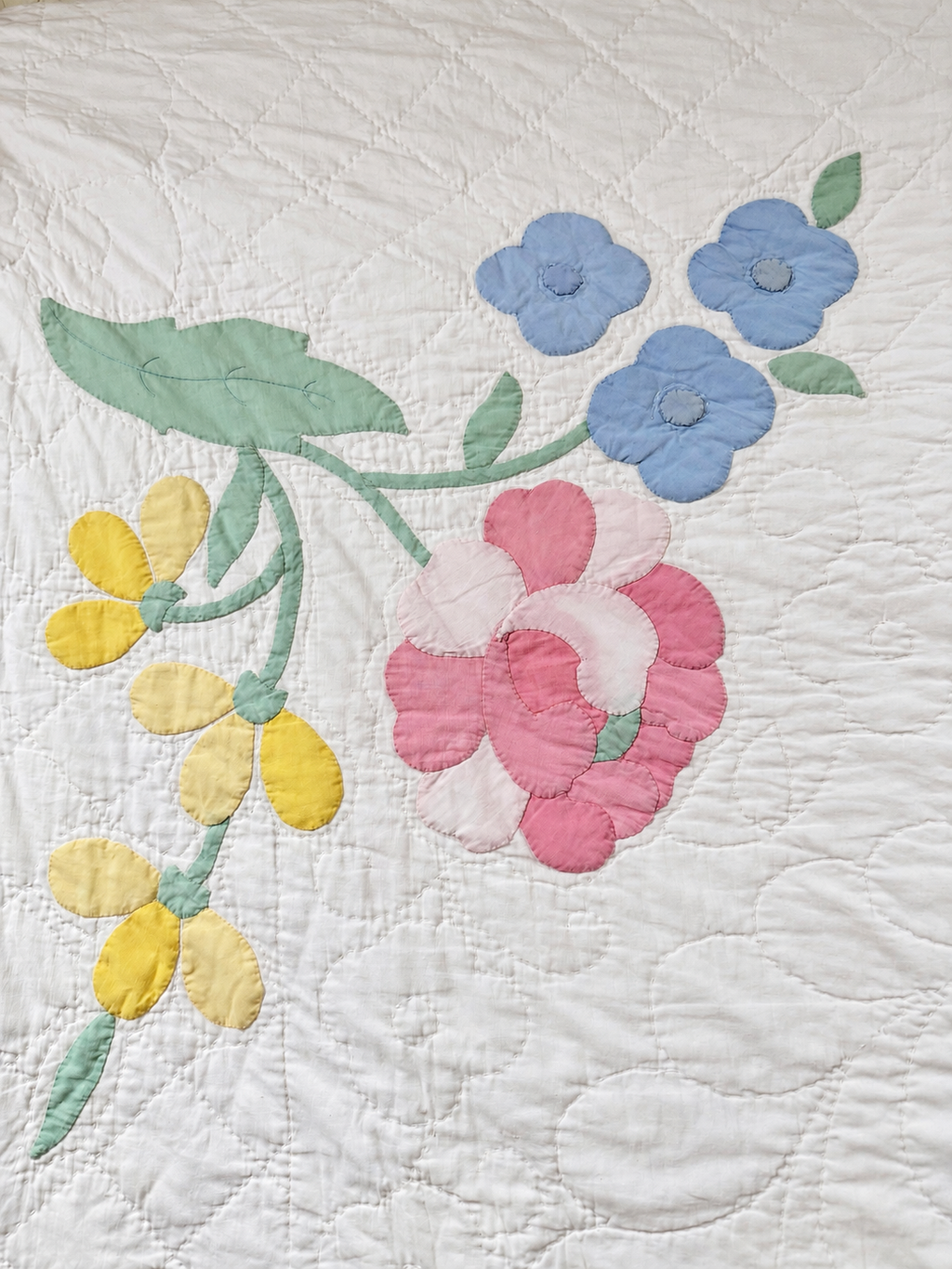 Vintage Quilt Autumn Bouquet Kit Quilt