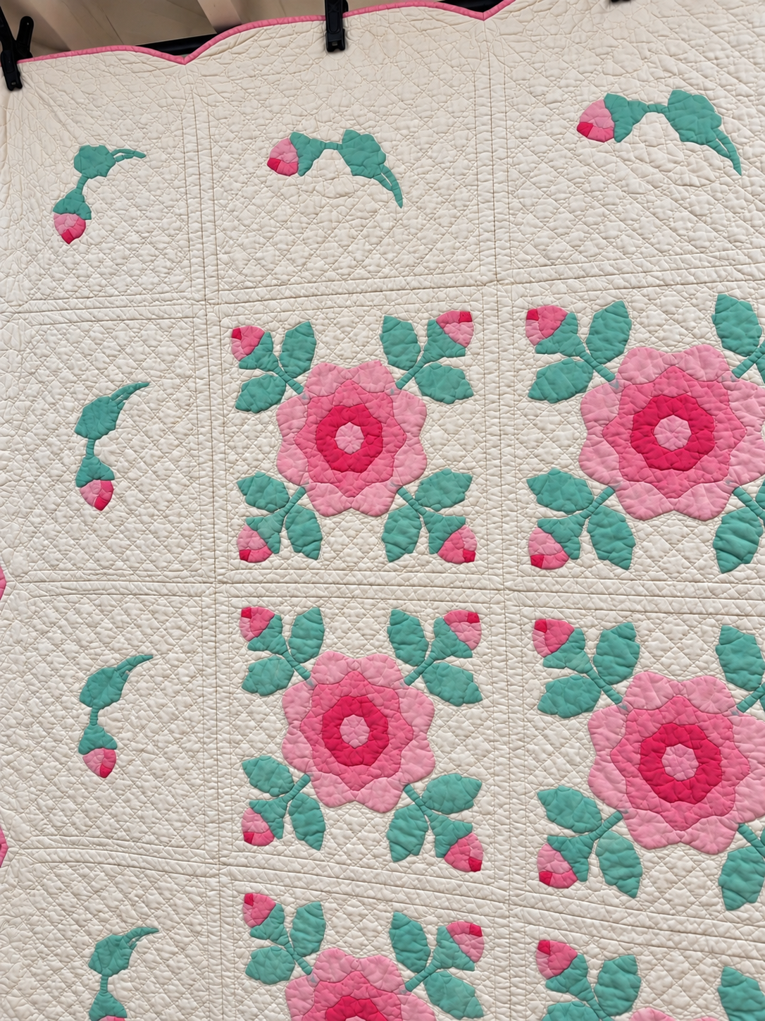 Vintage Quilt Mountain Rose Quilt Kit