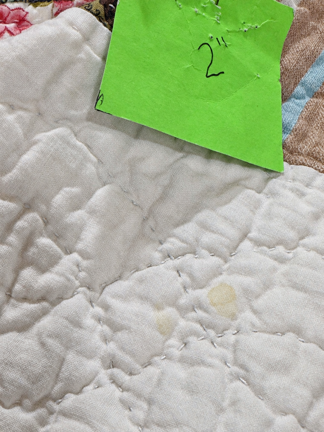 **SOLD Vintage Quilt Scrappy Jewel Box  SOLD**