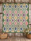 Vintage Quilt Martha Washington's Flower Garden