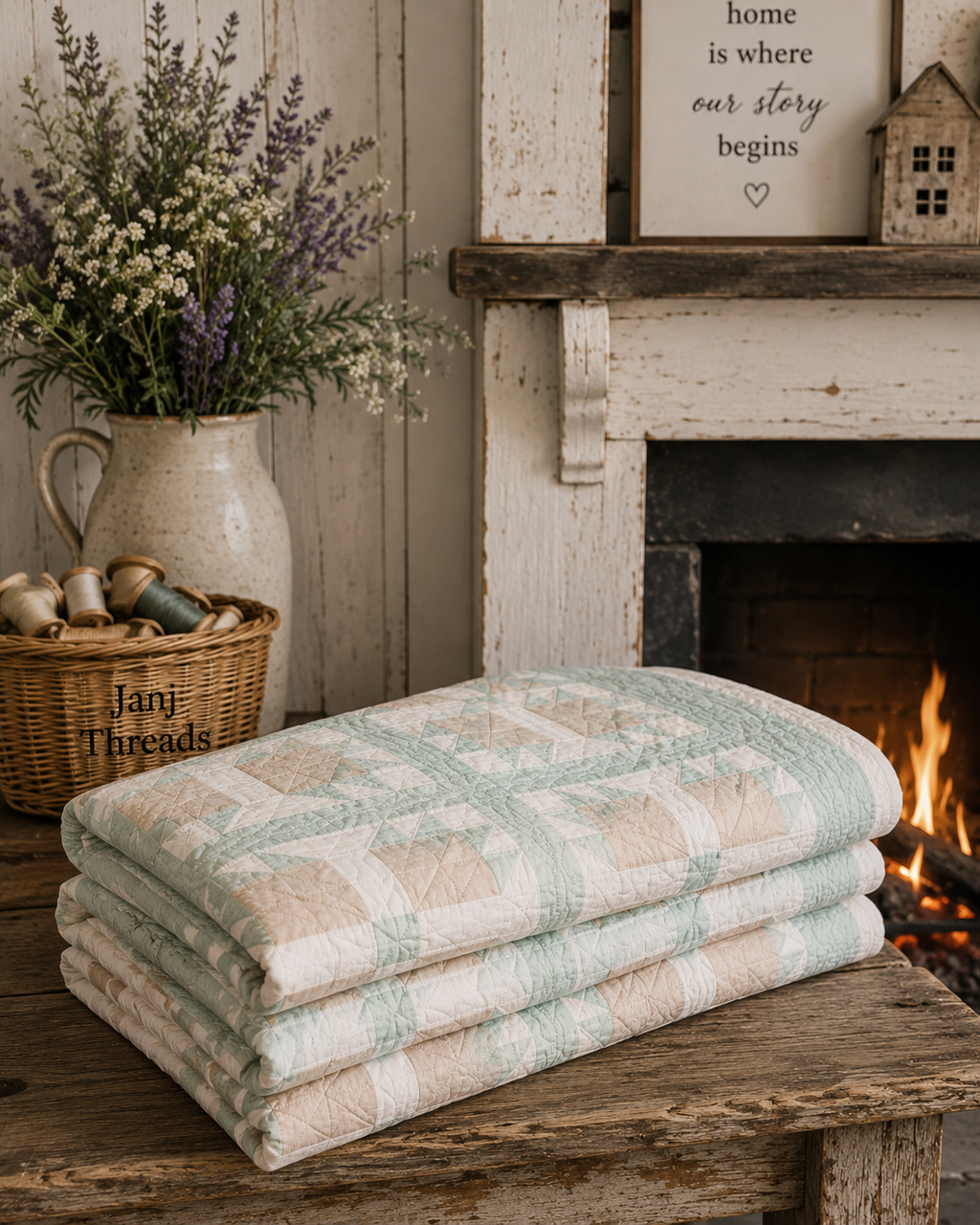 Vintage Trip Bear's Paw Quilt