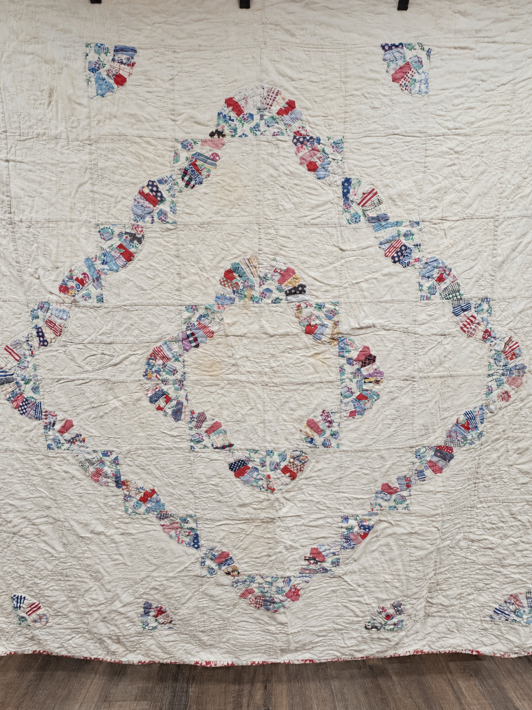 **SOLD Vintage Quilt Whirling Fan Variation SOLD**