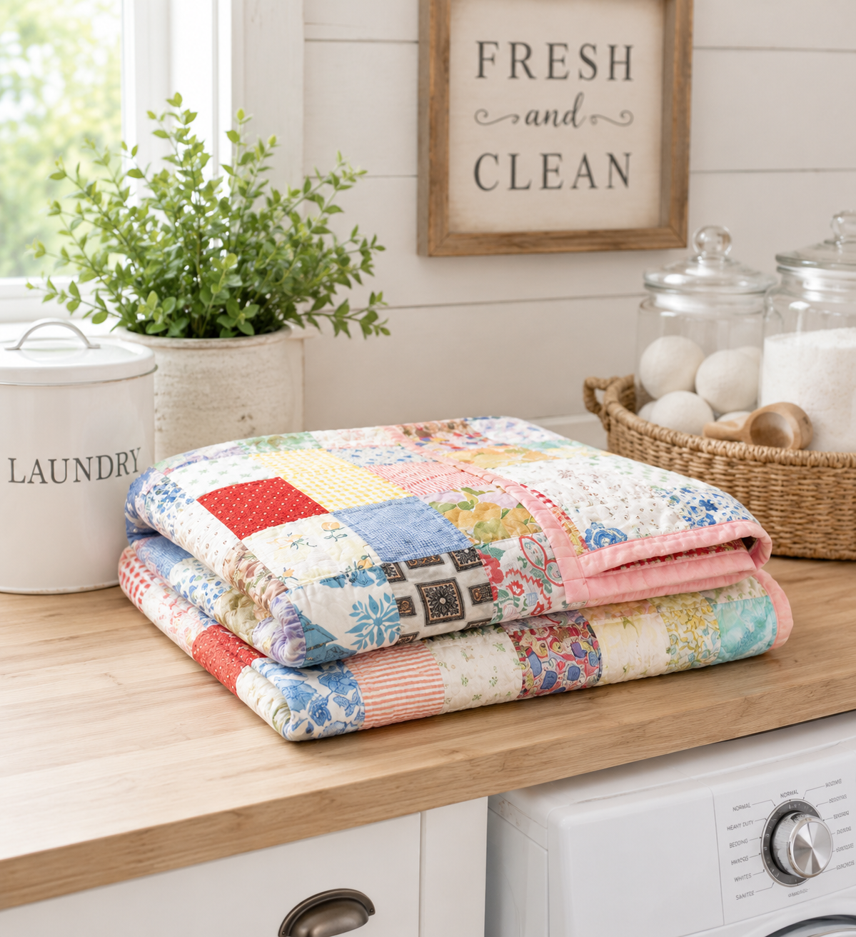Vintage Patchwork Quilt