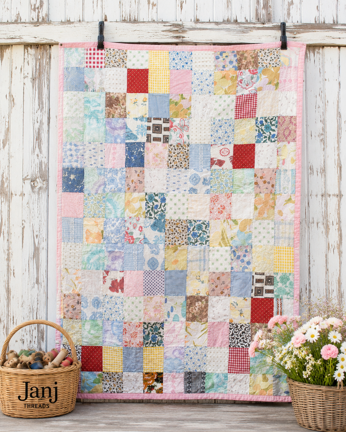 Vintage Patchwork Quilt