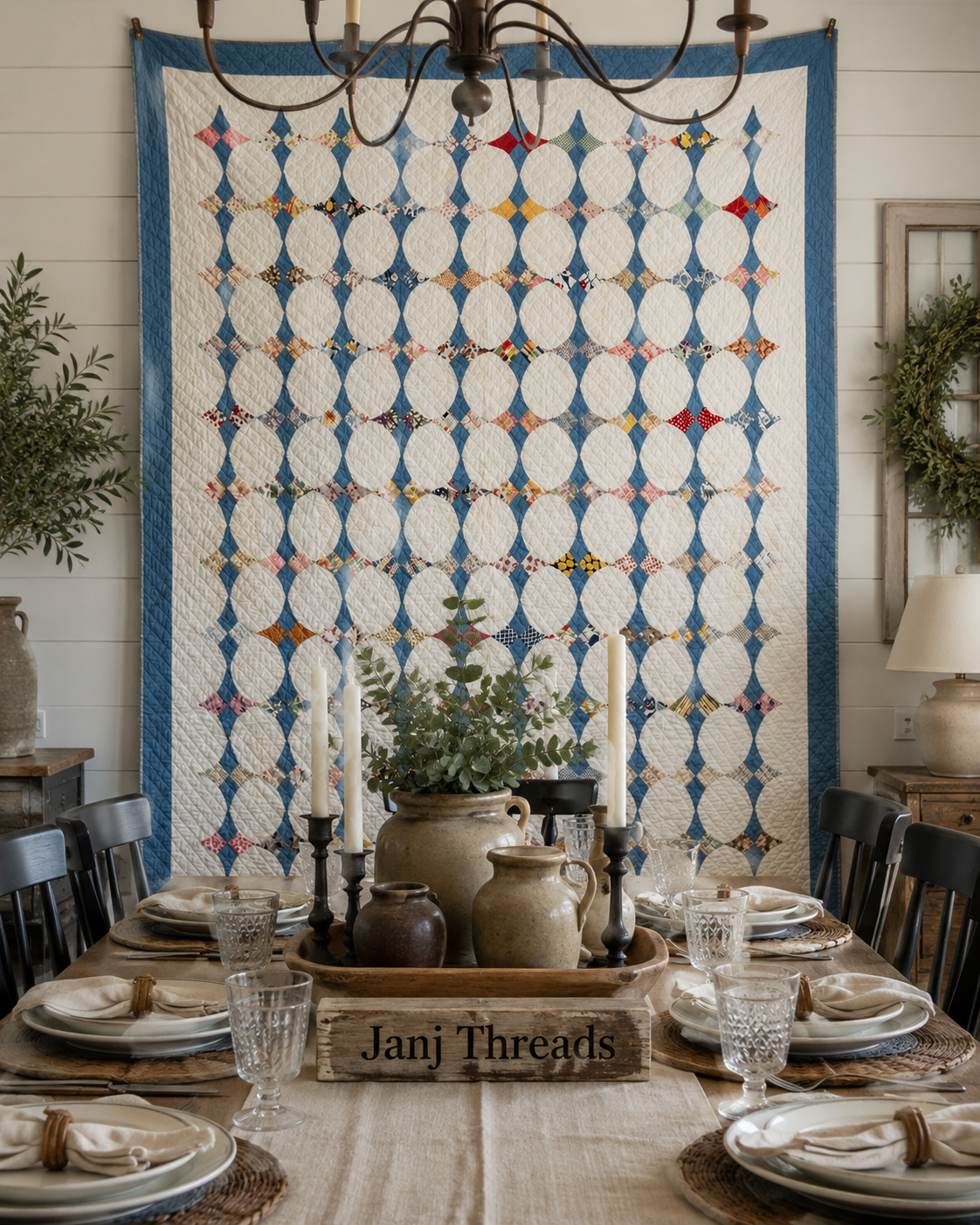 Vintage Hummingbird Quilt