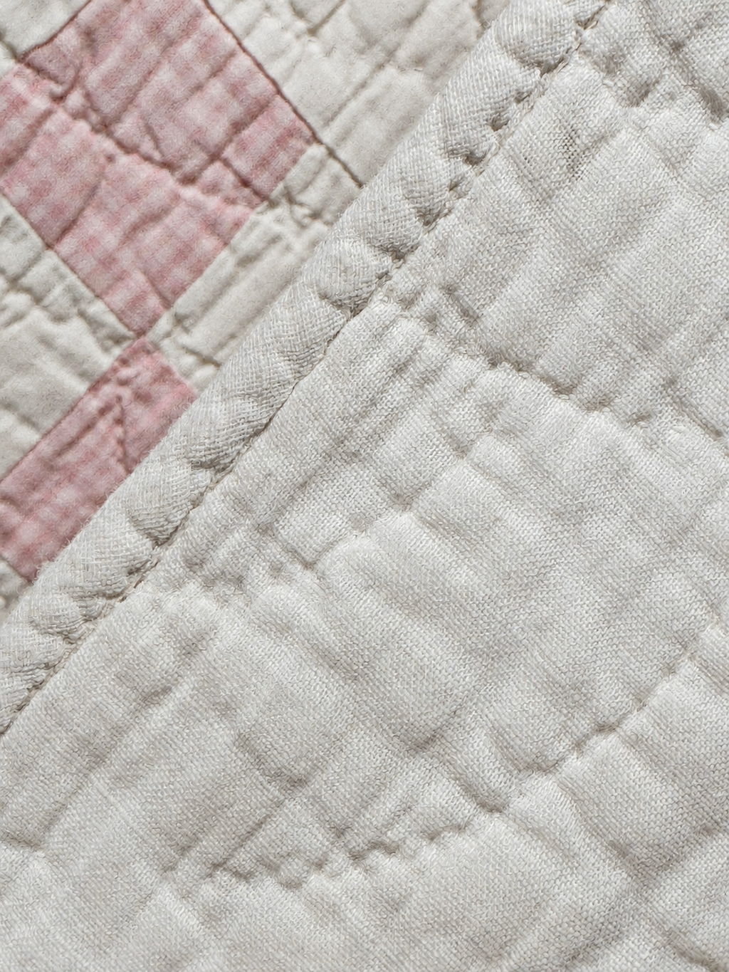 **SOLD Antique Quilt Pink Irish Chain SOLD**
