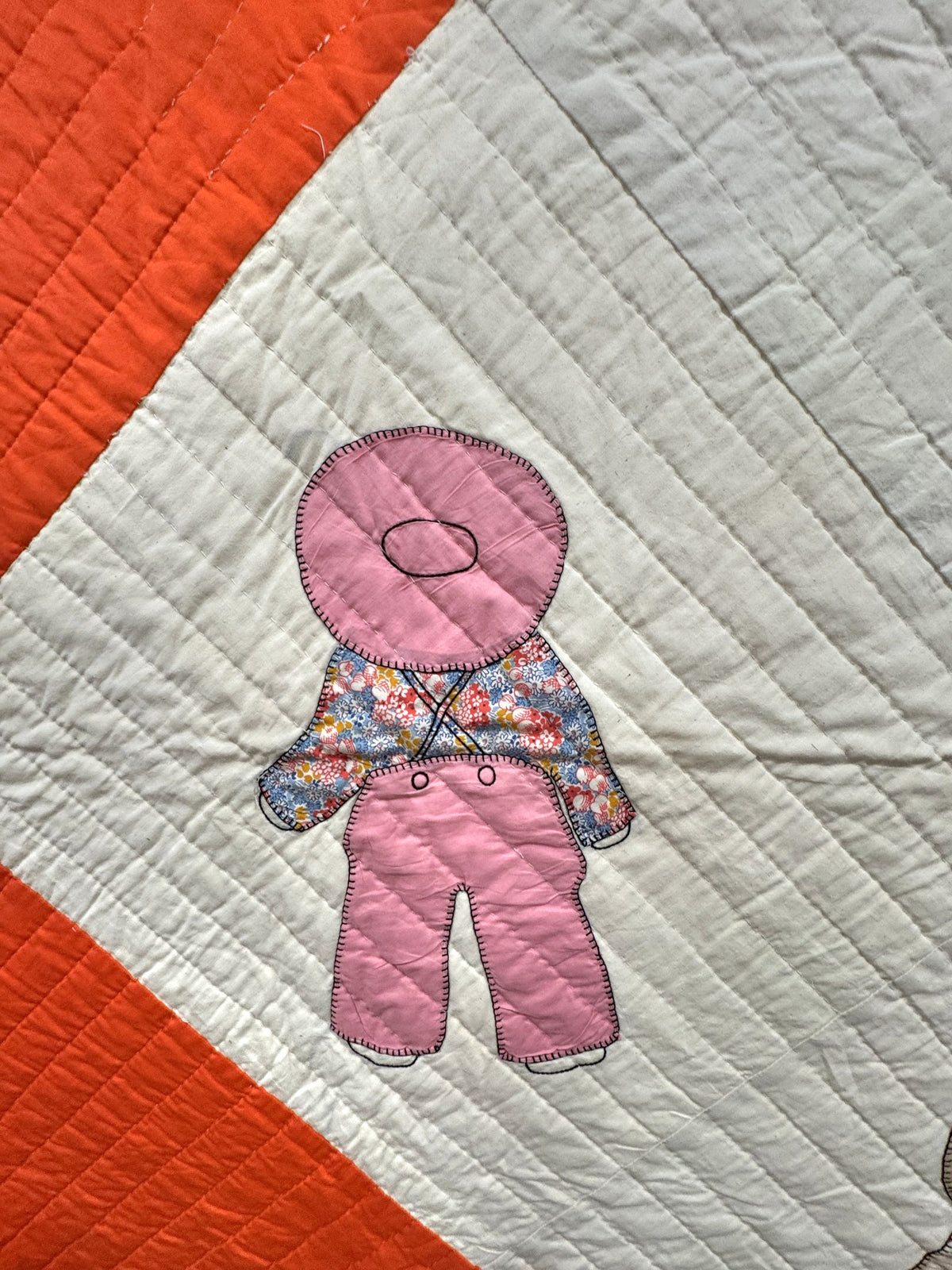 Vintage Quilt Overall Sam