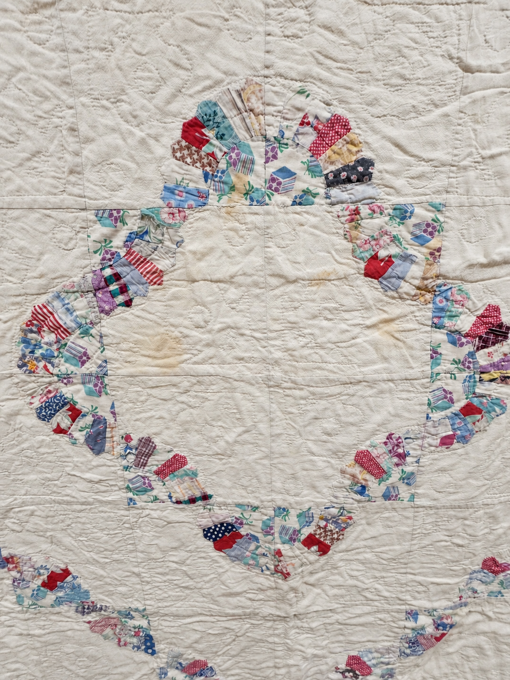 **SOLD Vintage Quilt Whirling Fan Variation SOLD**