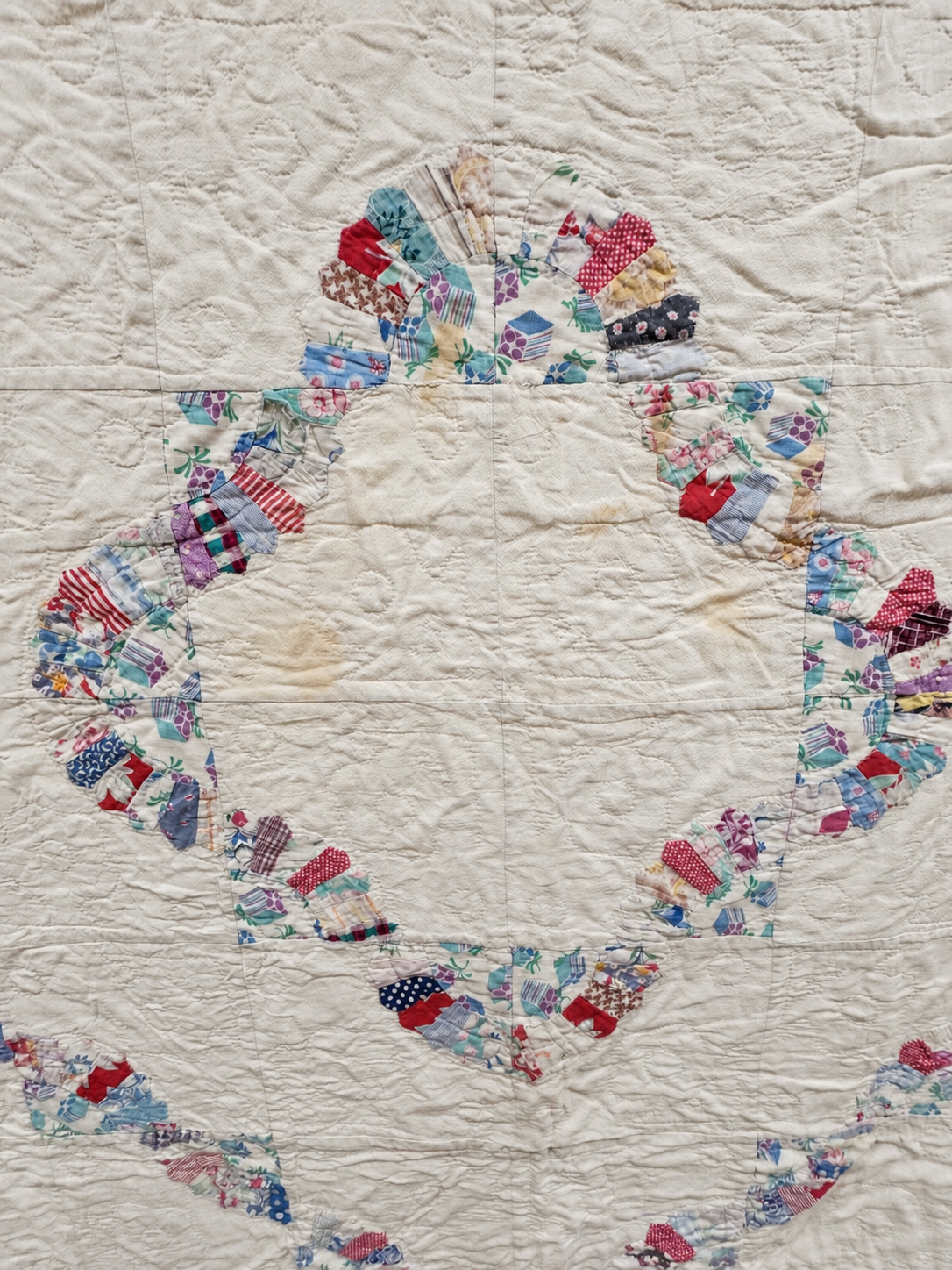 **SOLD Vintage Quilt Whirling Fan Variation SOLD**