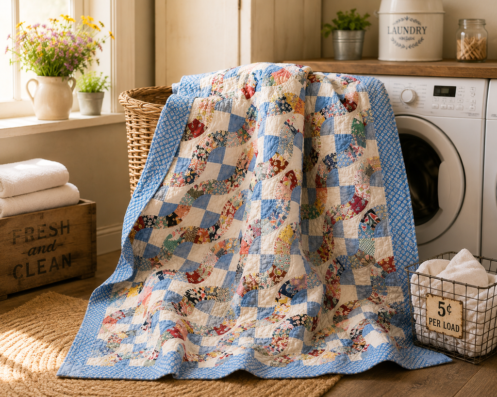 Vintage Snake Trail Quilt